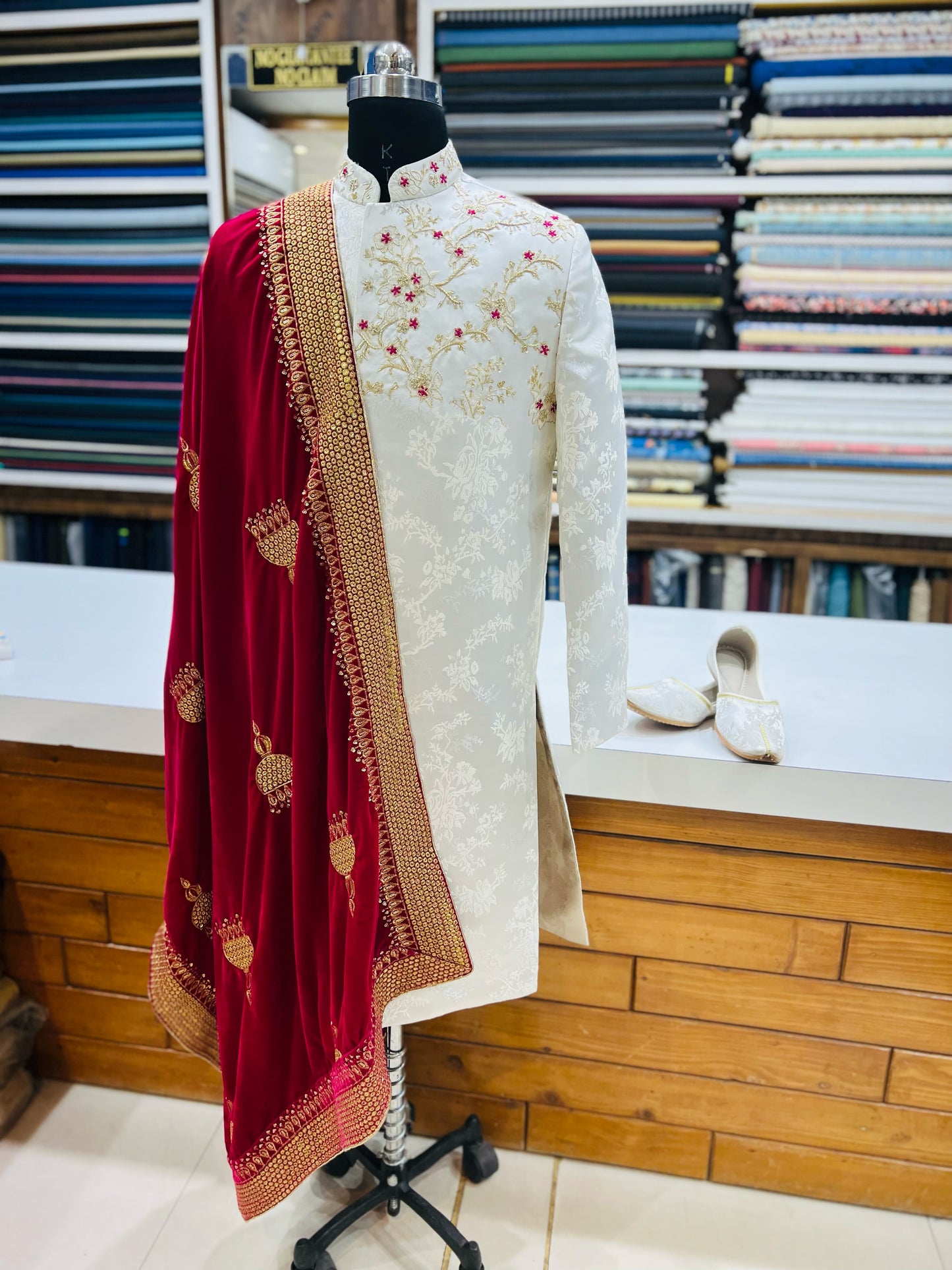 Embroidered Sherwani