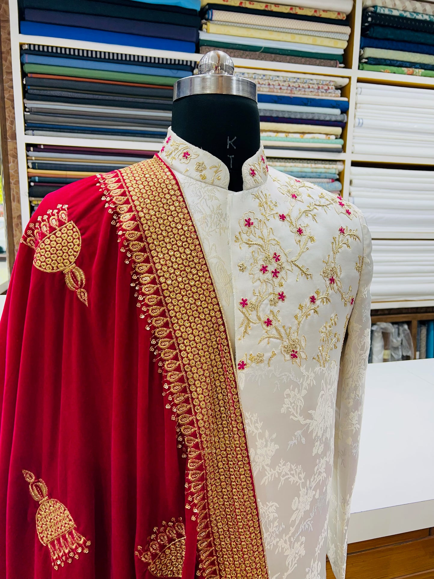 Embroidered Sherwani